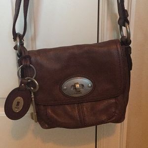 Fossil Genuine Leather Small Crossbag